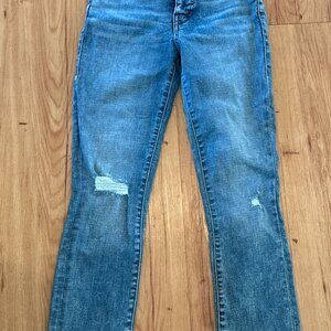 True Religion Halle 25W medium wash Straight Leg Womens Jeans
